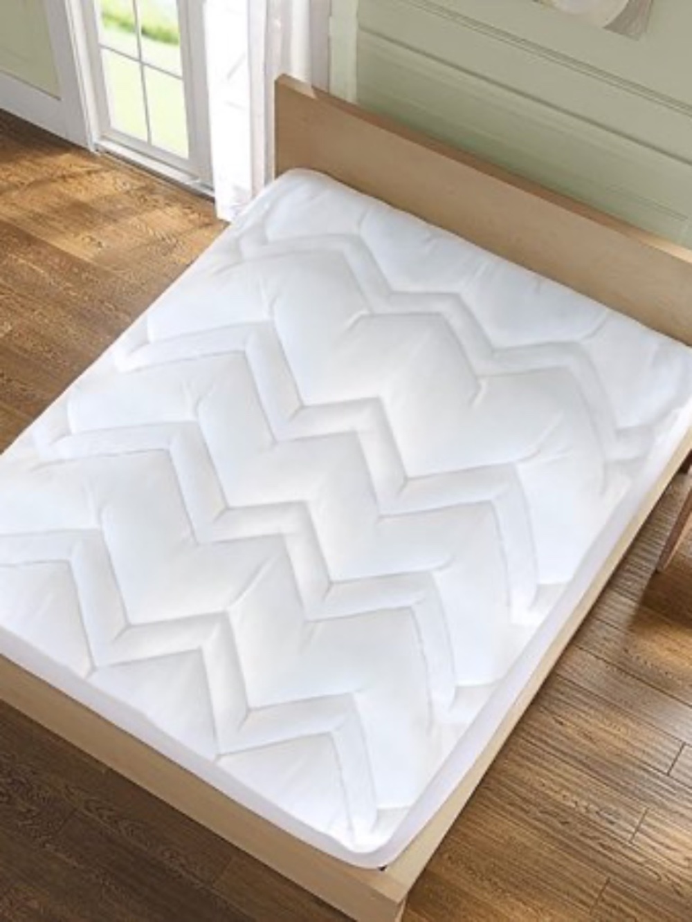 Twin XL Classic Microfiber Mattress Pad - Kathy Ireland 788904002343